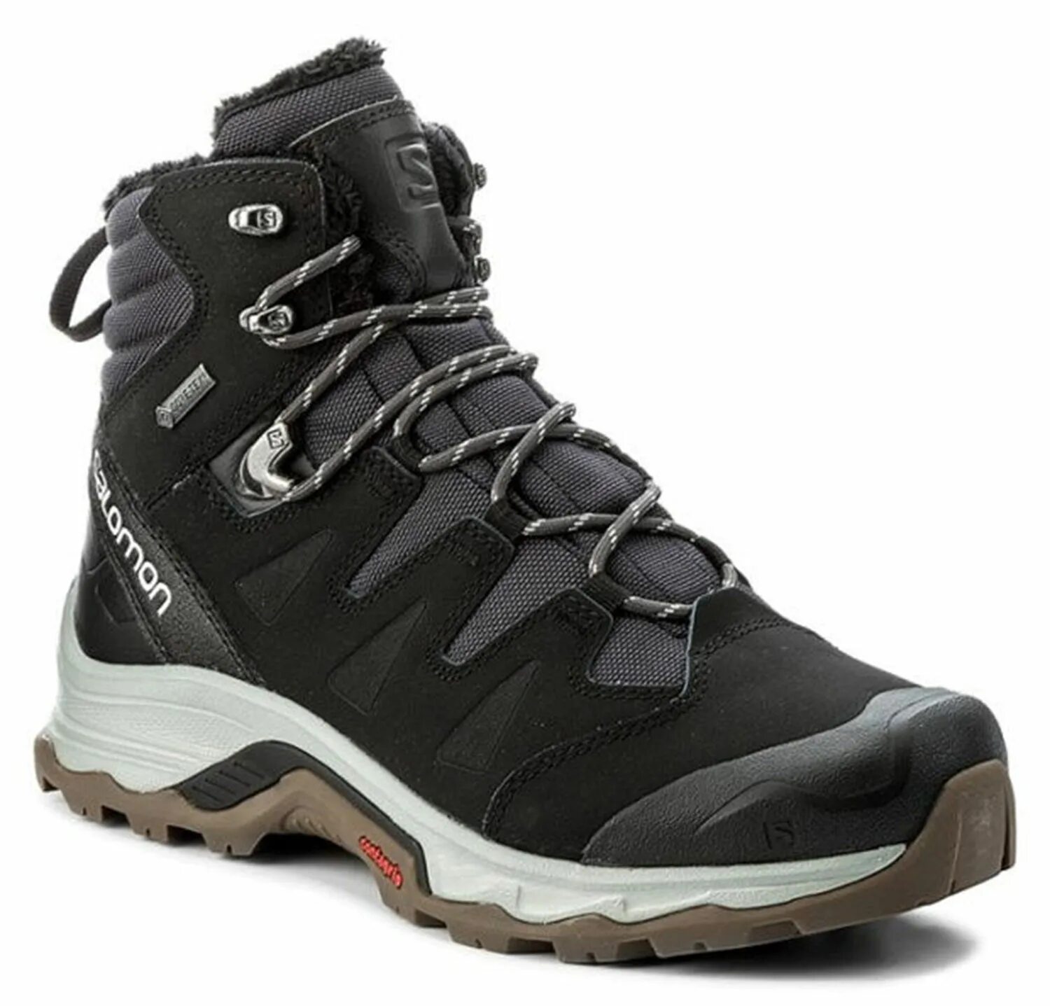 Salomon мужские зимние. Ботинки Salomon Quest Winter GTX. Ботинки Salomon Quest Winter GTX 398547 Phantom/BK/Vap. Salomon Gore Tex ботинки.