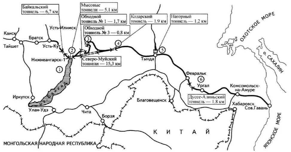 Бам на карте россии начало и конец. Северомуйский тоннель 2 схема. Схема обхода Северомуйского тоннеля. БАМ 2 схема. Байкало-Амурская магистраль на карте.