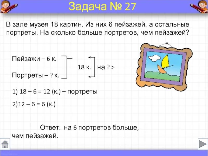 Оля решила больше всех 7 задач