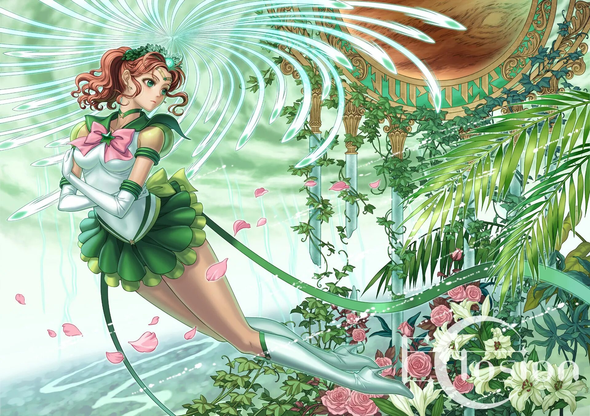 Sailor jupiter. Макото Сейлор. Сейлор Юпитер.