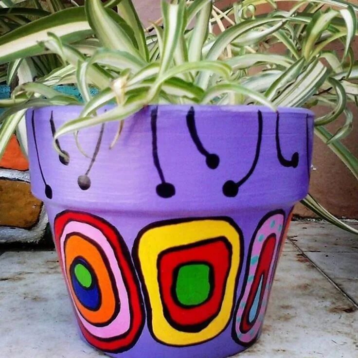 Paint pots