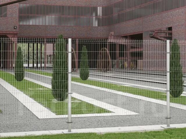Горячая Распродажа,Стальная Панель Для Садового Забора/стальная Ограждение Для П