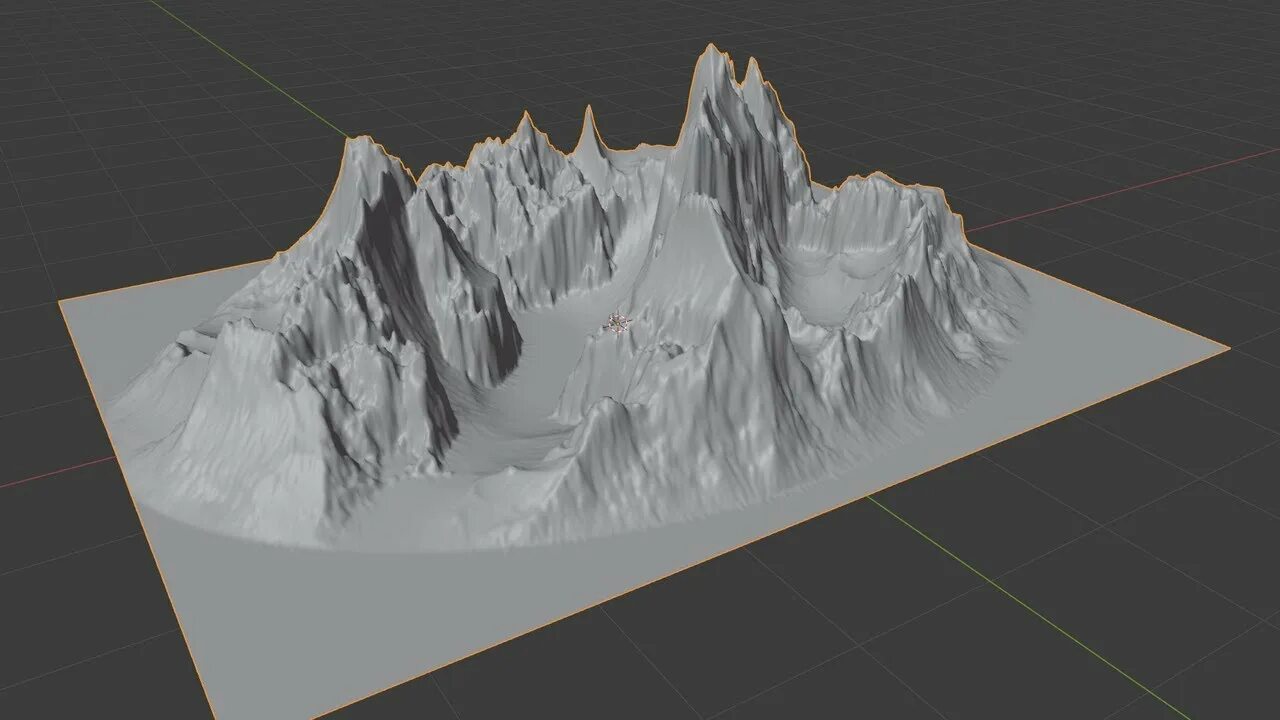 Blender terrain