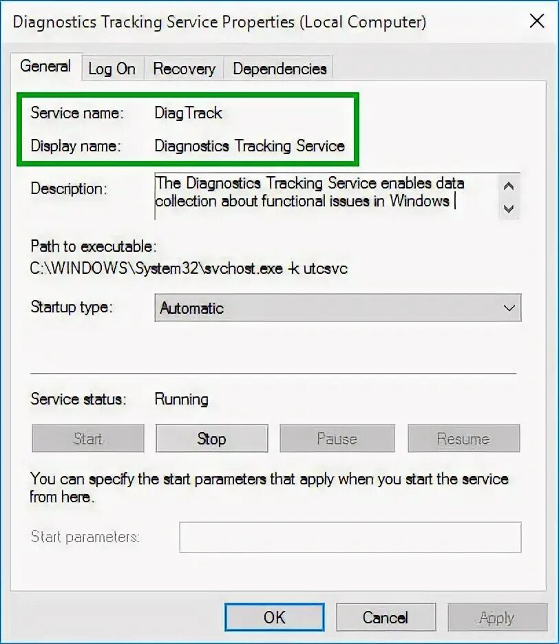 Tracking service. Tracking service