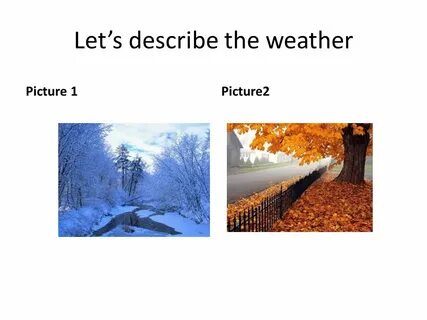 Weather comparison