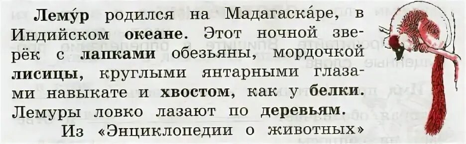 Чуткие ушки зверька ловят сигнал падежи существительных