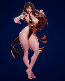 chunli, , bigbaby - CGSociety.