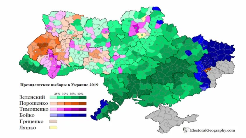 Карта Украины. Выборы в Украине 2019. Административная карта Украины. Выборы президента 2019 года