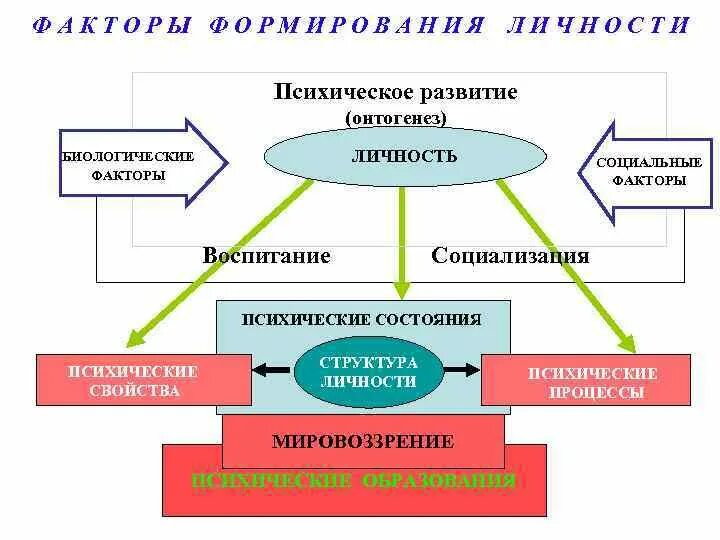 Психическое развитие схема. Кластер факторы формирования личности. факторы развития личности схема. факторы развития личности в педагогике схема. факторы развития личности ребенка в педагогике.