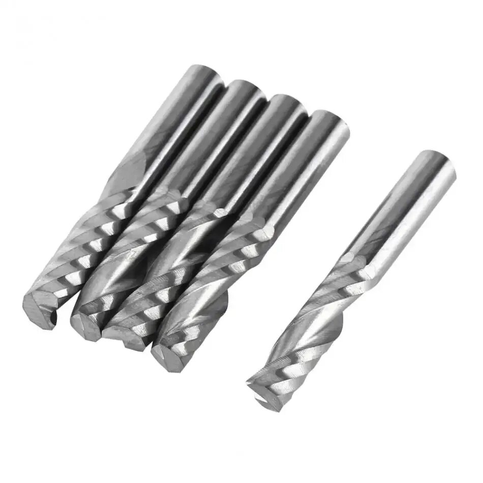 Фреза two Flutes straining bit 6x42x70. Фрезы спиральные d-30 мм, 350/230 мм, 5 зубов. Фреза из карбида вольфрама. End Mill 6 mm. Фрезы 6мм купить