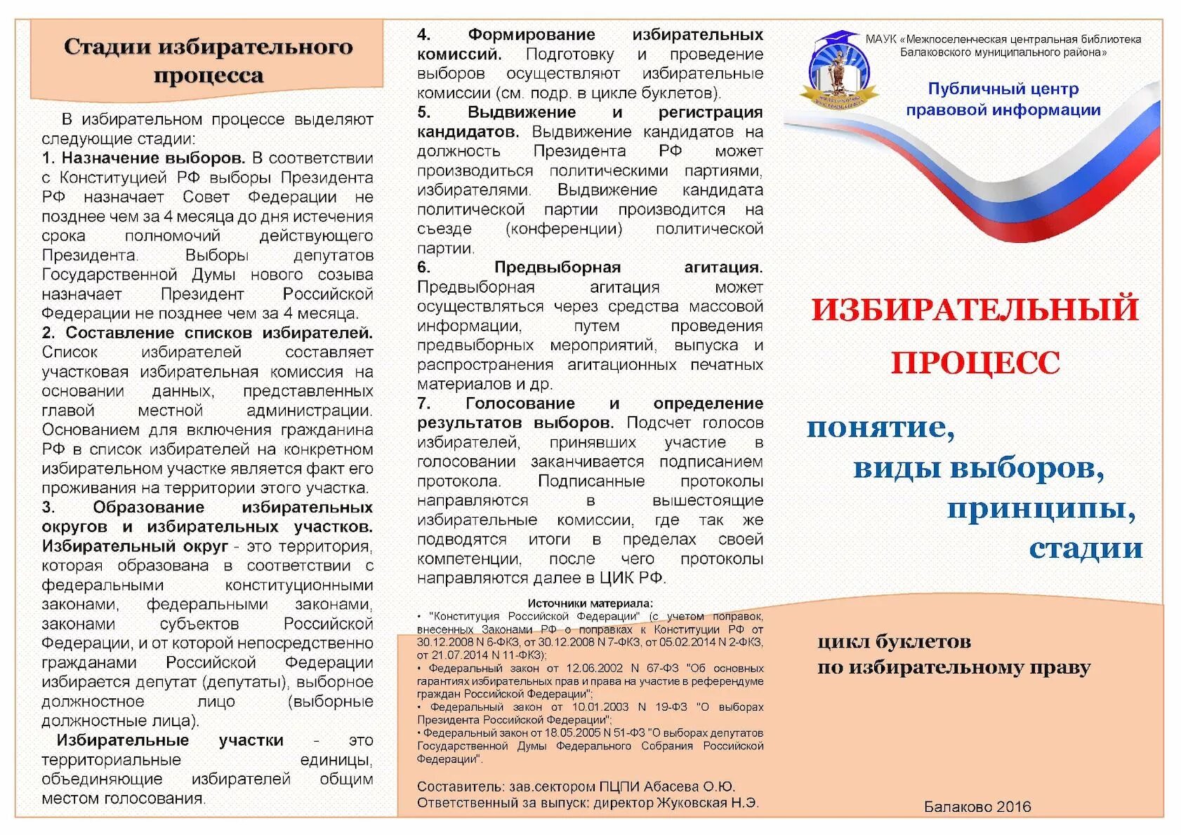 Законодательство рф о выборах тест. Буклеты для выборов. Памятка избирателю. Памятка выборы. Брошюра для избирателя.