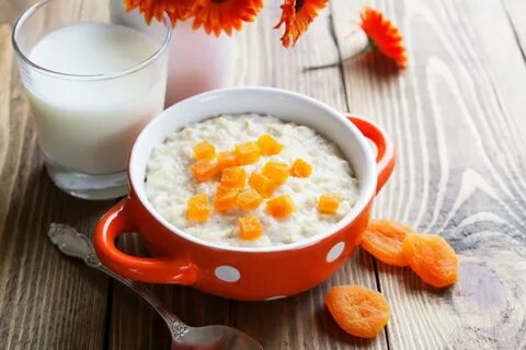 Молоко с курагой