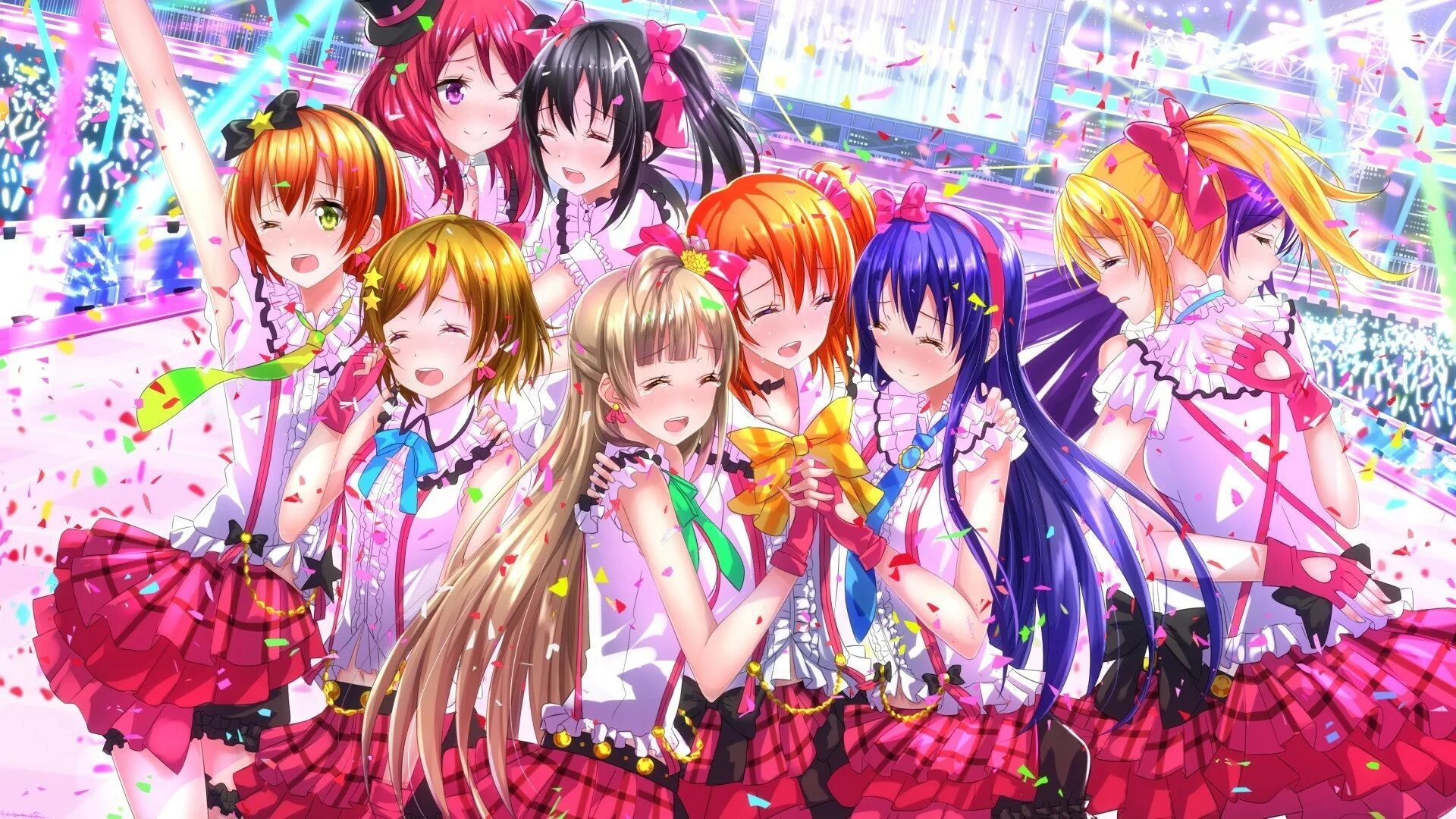 Love live two. Love Live School Idol Project. Живая любовь проект школьный идол. Эри Аясе.