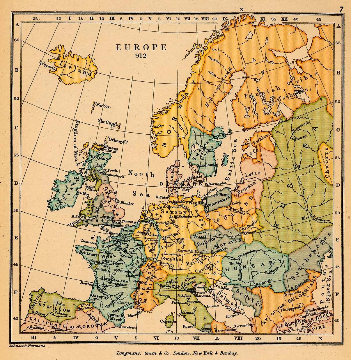 Карта Европы 1905 года. Карта - Европа. Старая карта Европы. Карта древней Европы.