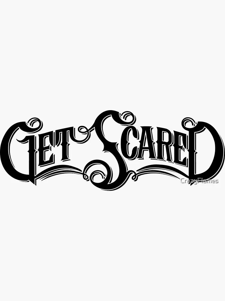 Get scared logo. Get scared надпись. Get scared problematic обложка.