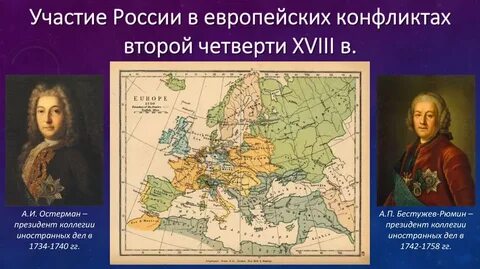 Международный конфликт 1740 1750