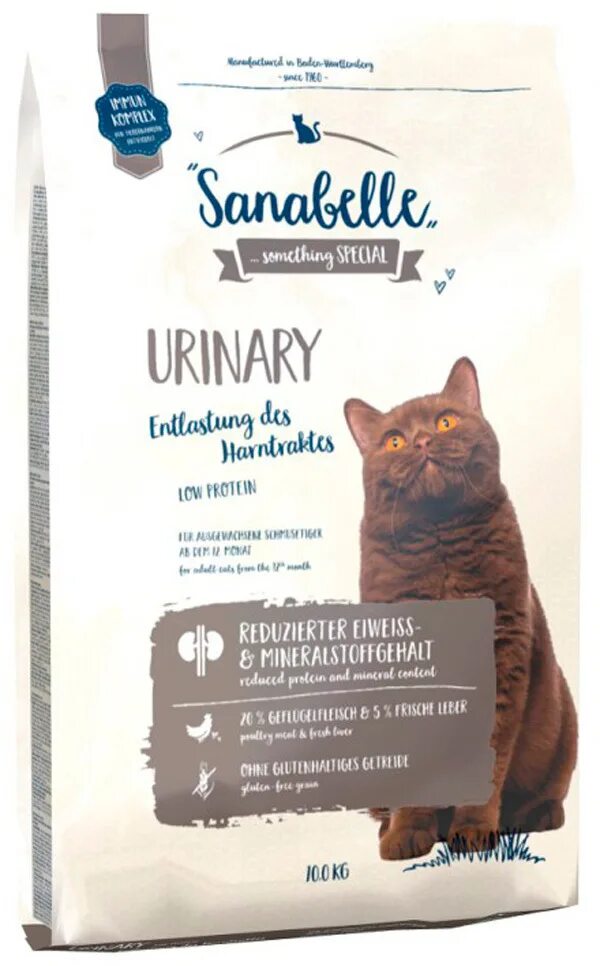 Санабель корм для кошек купить. Bosch Sanabelle кошачий. Корм Sanabelle Urinary для кошек. Sanabelle Urinary 2 кг. Bosch Sanabelle Sterilized сухой корм для стерилизованных кошек 10 кг.