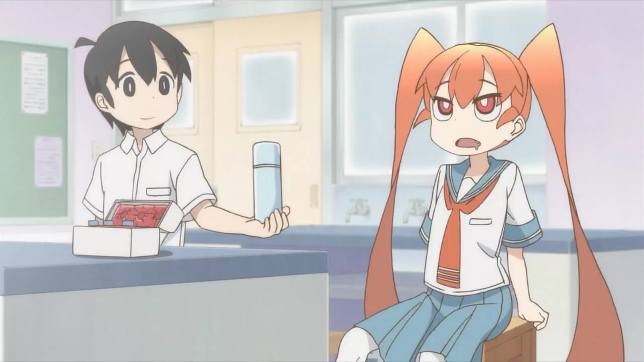 неуклюжая уэно 18. Ueno-san wa bukiyou. невезучая уэно. неуклюжая уэно 18. неуклюжая уэно этти.