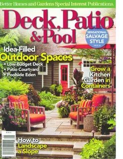 Femia Landscaping Featured In Better Homes and Gardens' "Deck, Pool & Patio" by 