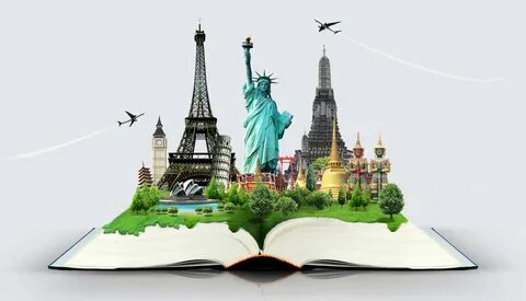 Download Caption: Experience the World in 3D Travel wallpaper for your desk...