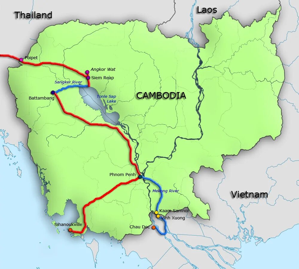 В какой стране находится камбоджи. Камбоджа на карте. Камбоджа физическая карта. Камбоджа границы на карте. Камбоджа туристическая карта.
