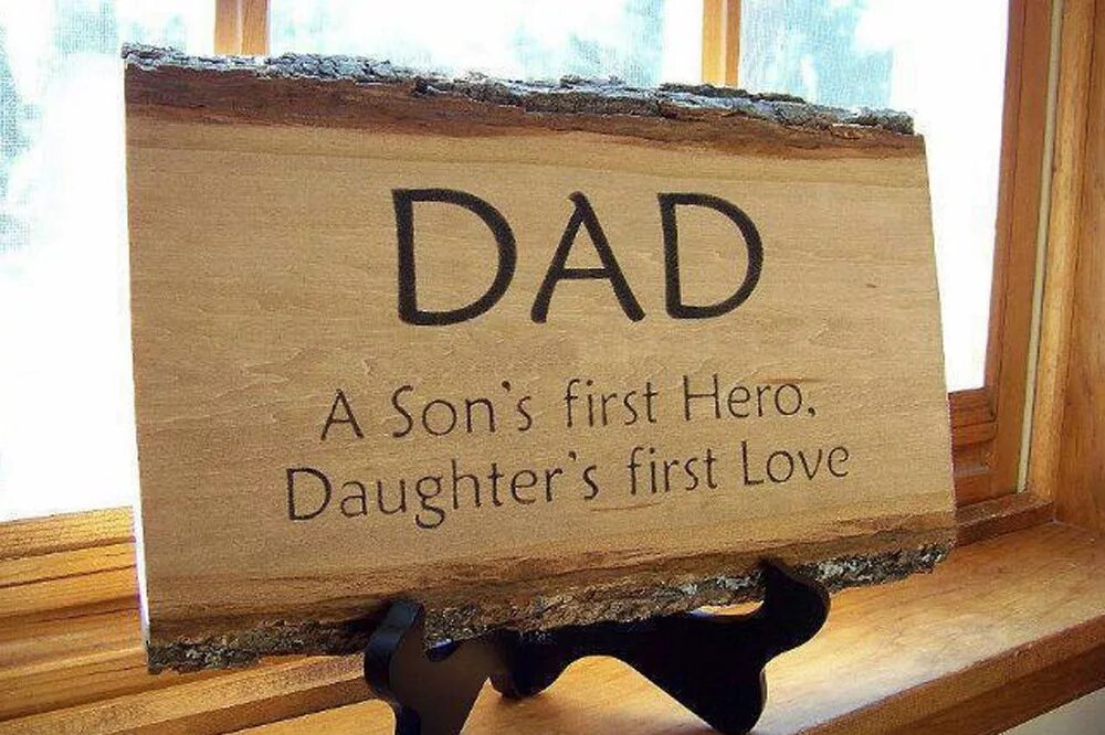 Hero daughter. My dad is the best.