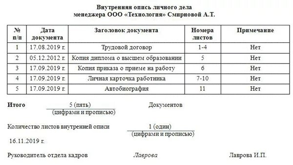 Опись документов нумерация. Внутренняя опись образец заполнения. форма внутренней описи документов дела внутренняя опись. пример заполнения внутренней описи документов личного дела. опись документов для сдачи в архив образец.