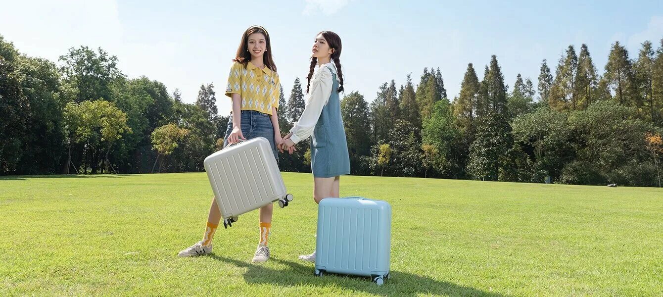 Ninetygo lightweight pudding luggage