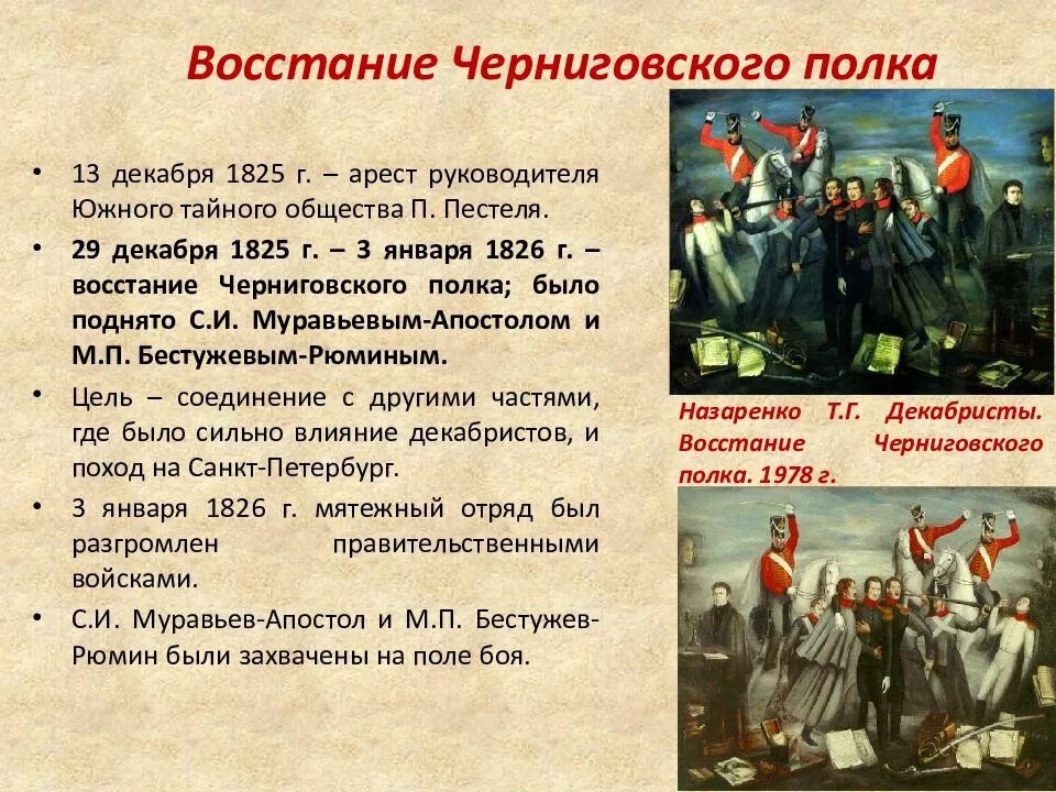 Общество п 14. Восстание Черниговского полка 1826. Восстание Черниговского полка 1825. Восстание Декабристов и восстание Черниговского полка. Руководитель Восстания Черниговского полка.