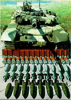 Боекомплект танка т 90