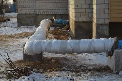 Утепление теплотрассы
