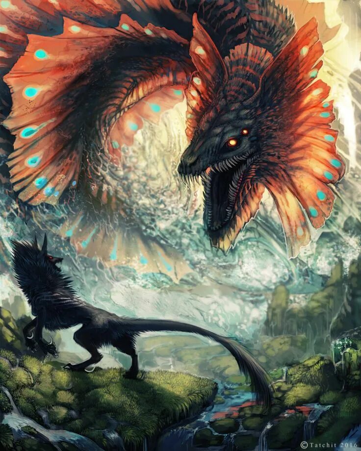 Animals dragons