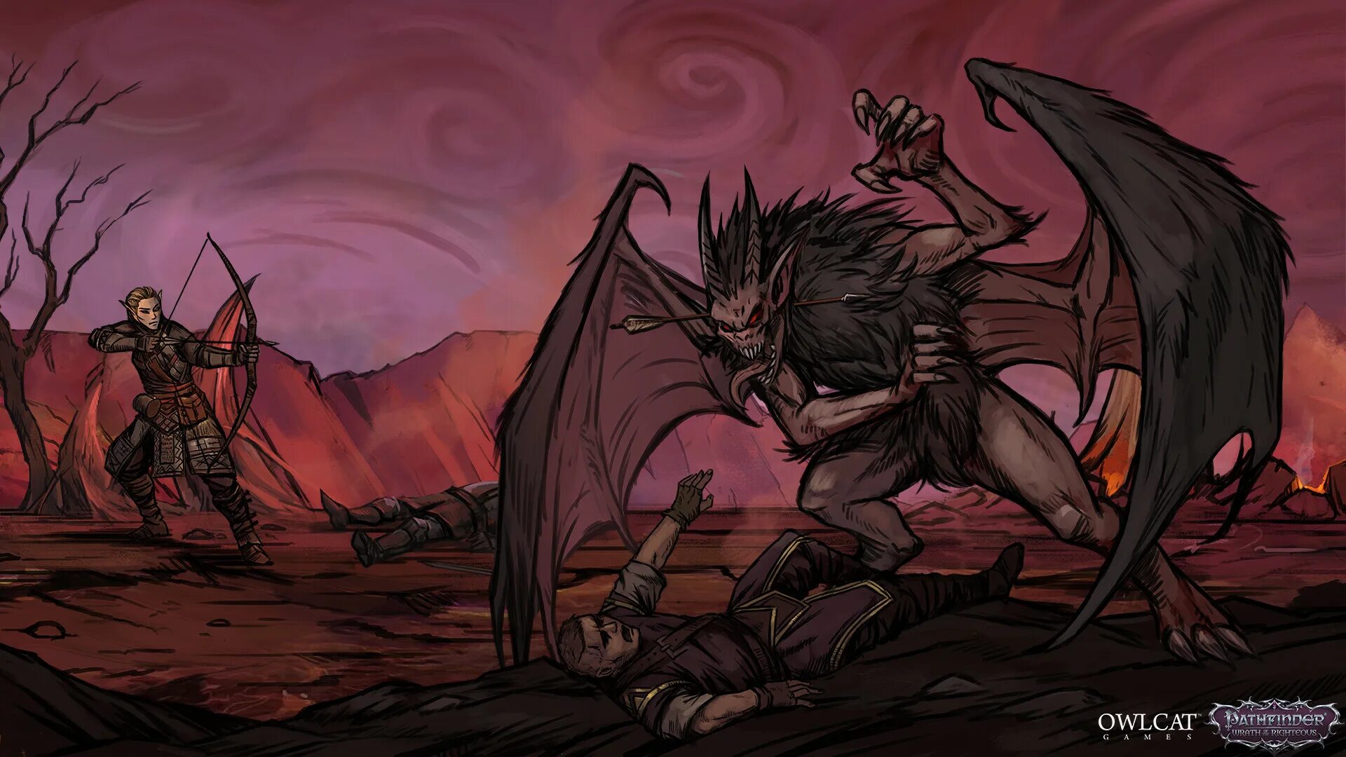 Pathfinder wrath моды. Pathfinder: wrath of the righteous. арушалай pathfinder. pathfinder wrath of the righteous арушалай. pathfinder wrath of the righteous демон.