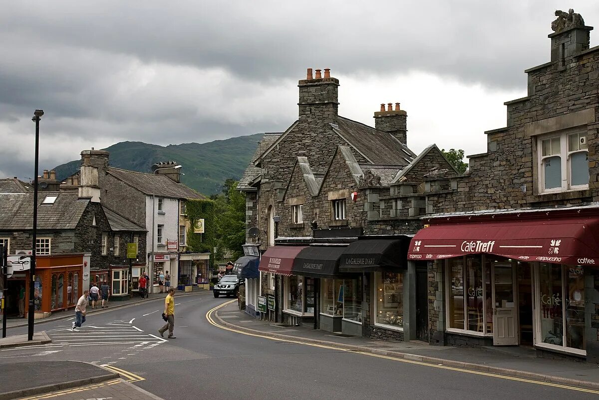 Towns in england. Эмблсайд Англия. Графство Камбрия. Камбрия Англия. Эмблсайд, графство Камбрия, Северо-Западная Англия.