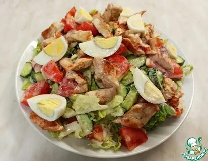Салат с пекинской и овощами