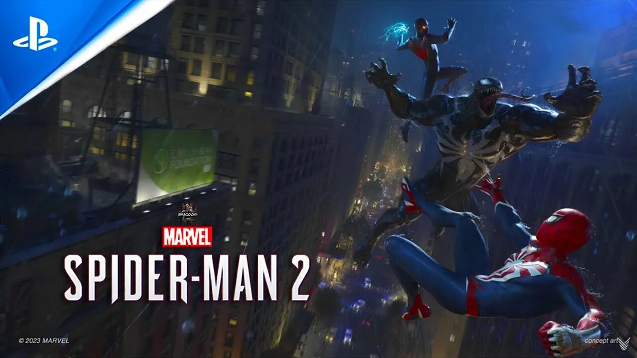 Spider man 2 игра 2023 пк. Человек паук. Спайдермен 2 игра 2023. Spider man 2 2023 Веном. Обои на ПК игровые.