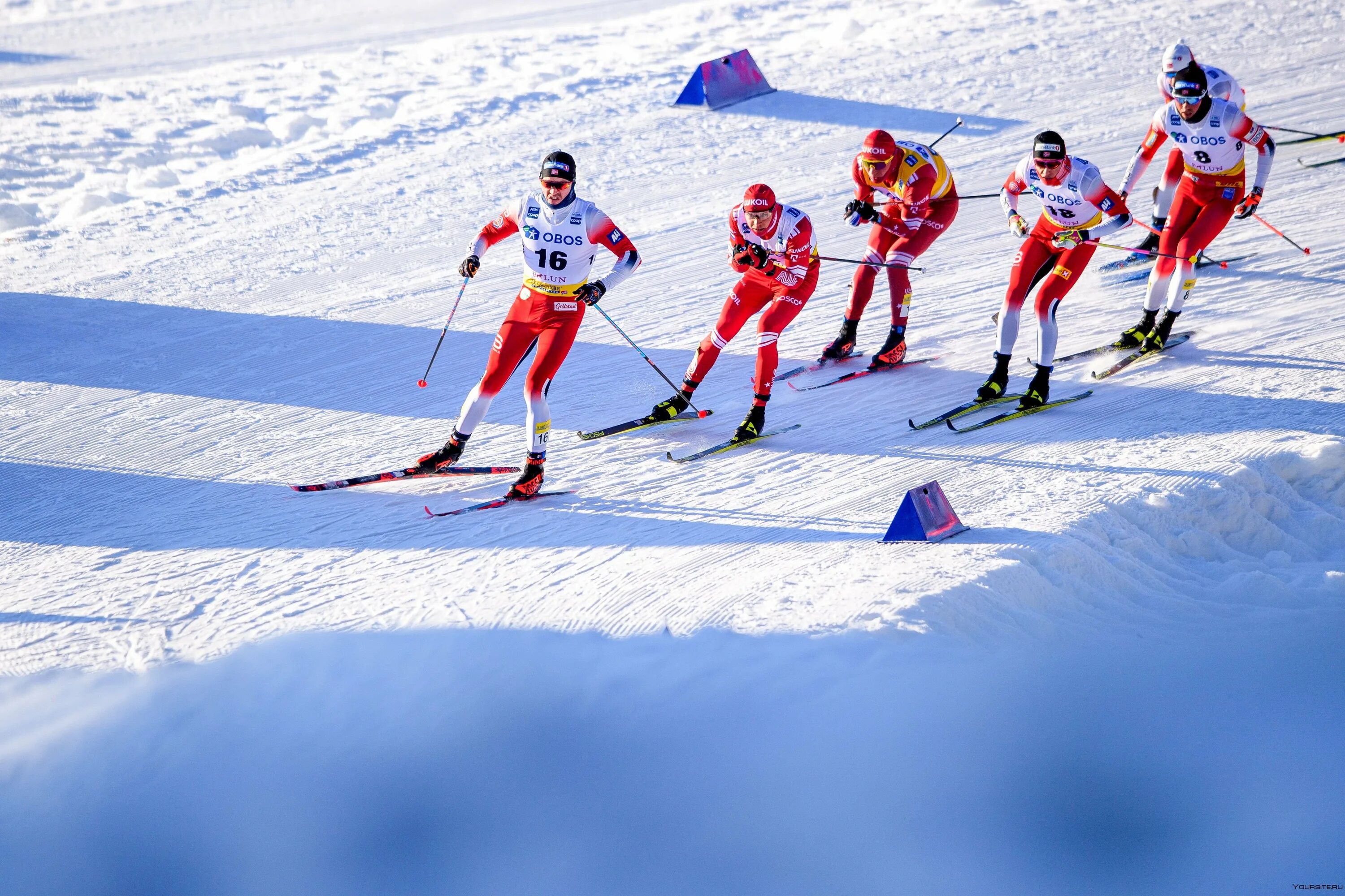 Skiing russia