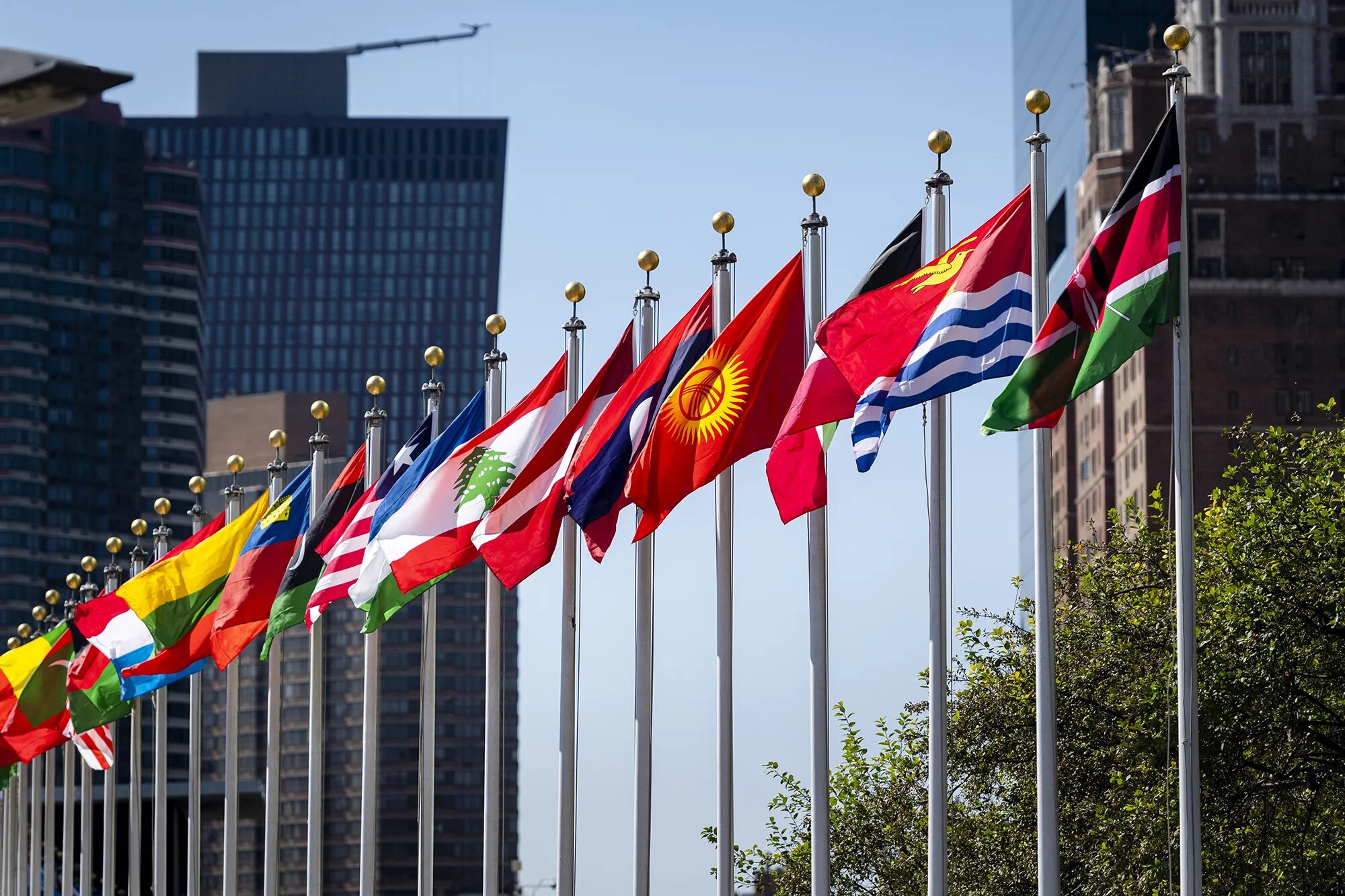 Оон какой город. Флаги стран ООН. Яшар Алиев ООН. Флагштоки ООН.