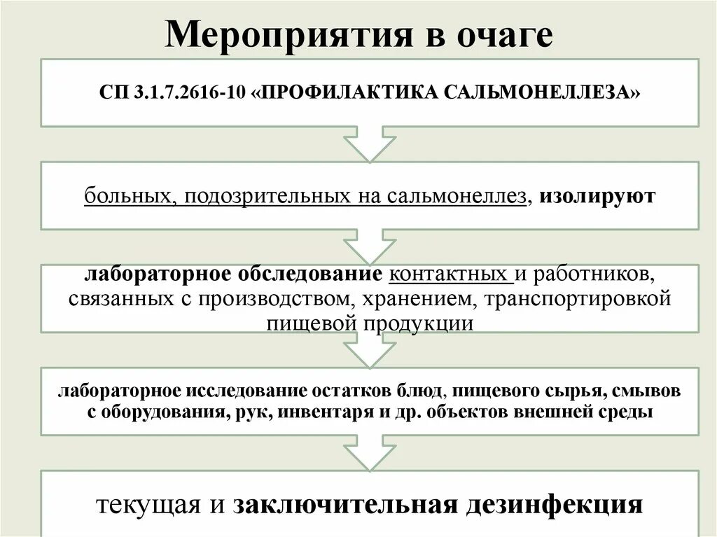 План противоэпидемических мероприятий при сальмонеллезе. Сальмонеллез мероприятия в очаге. Противоэпидемические мероприятия в очаге сальмонеллеза. Эпидемические мероприятия при сальмонеллезе. Сальмонеллез меры