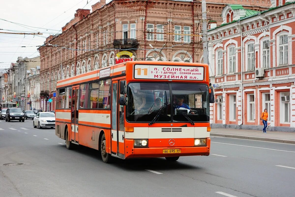 Сколько автобусов в саратове