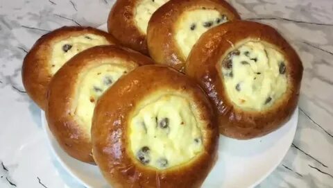Ватрушки сдобное дрожжевое тесто