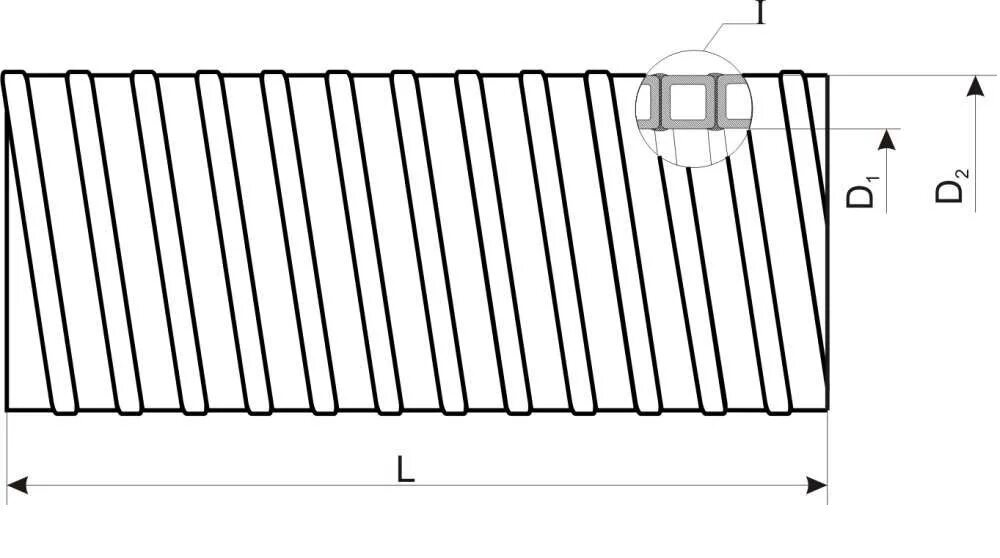 Марка гофры. Свт труба. Спиральновитая труба чертеж. Витые трубы чертеж. Витая труба чертеж.