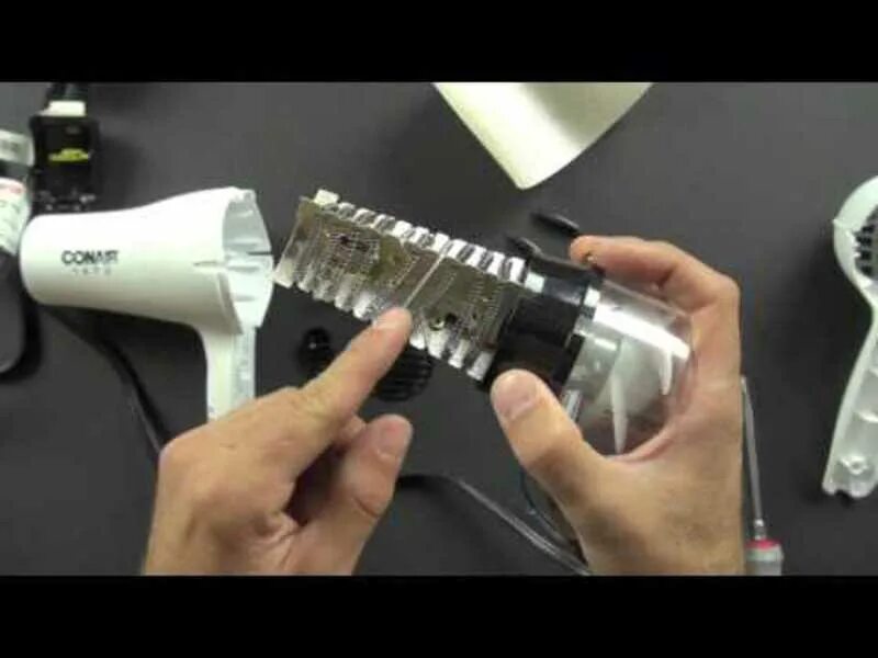 What is Inside a Hair Dryer? (2 of 2) Instructional Video for 7th - Higher Ed Le
