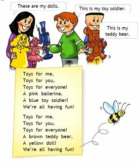Английская песенка toys for me
