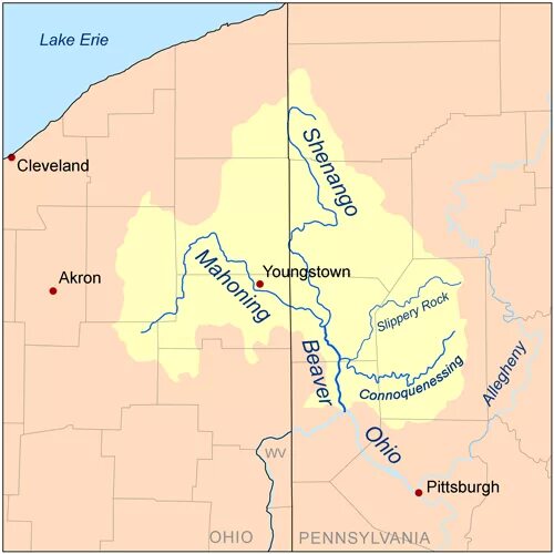 Приток огайо. Река Купер крик на карте. Бассейн реки Огайо. Река Огайо на карте. Река дайамантина на карте.