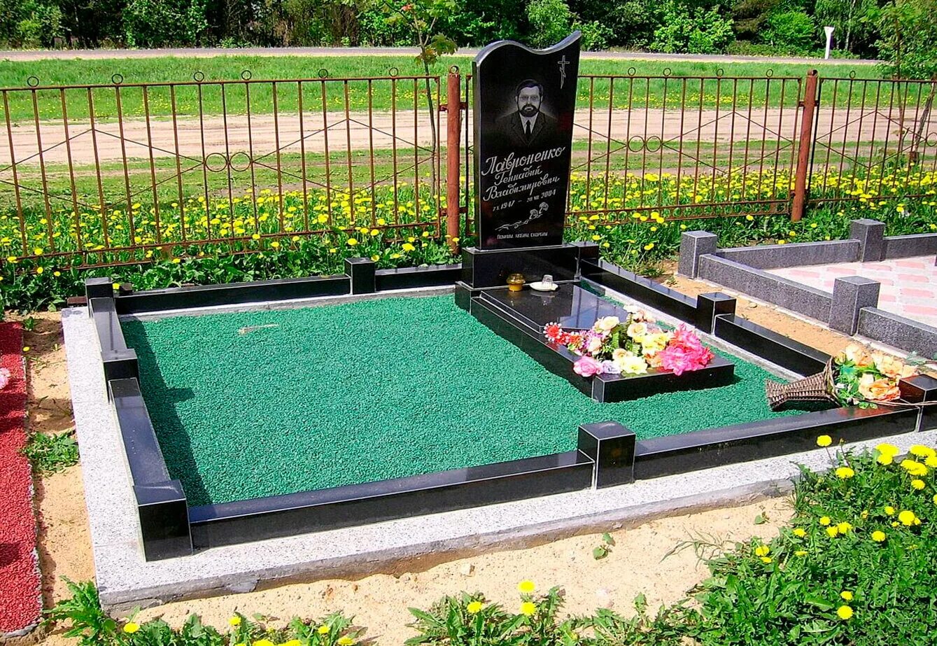 Оформление могилы на кладбище цены