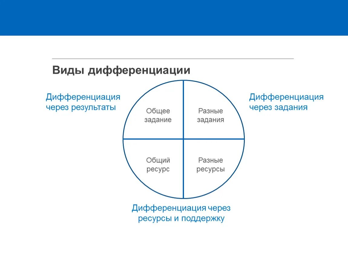 Дифференциация. Виды дифференциации. Результат дифференциации. Этапы процесса дифференциации и позиционирования:.