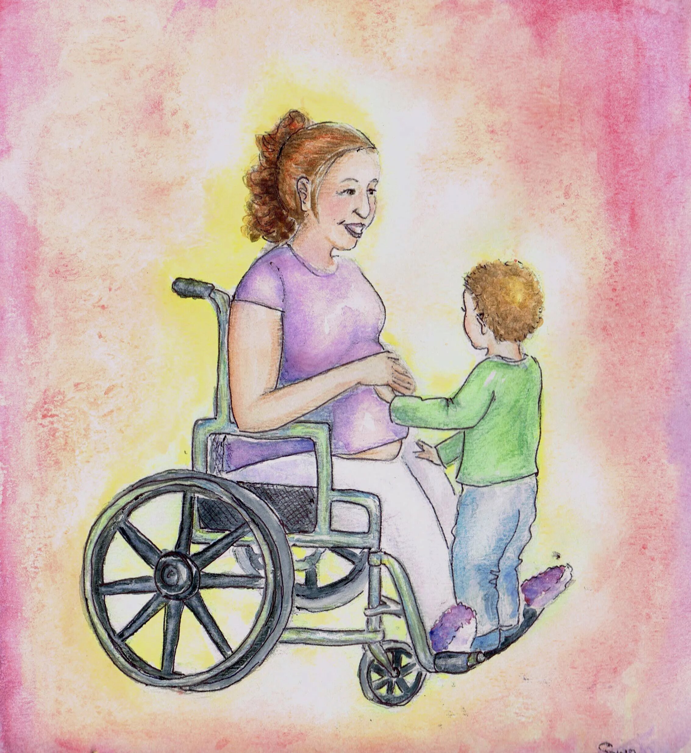 Пособия мамам детей инвалидов. Картина инвалид. Рисунок на тему дети инвалиды. Иллюстрации с изображением инвалидов. Рисование с детьми инвалидами.