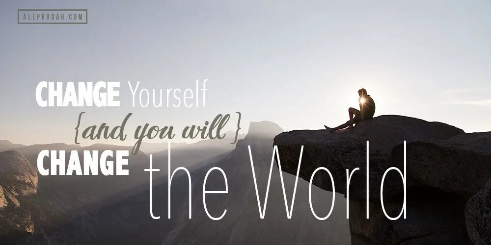 Something&#039;s about to change. Change yourself. change the world by being yourself. change yourself wallpaper. change yourself mame.