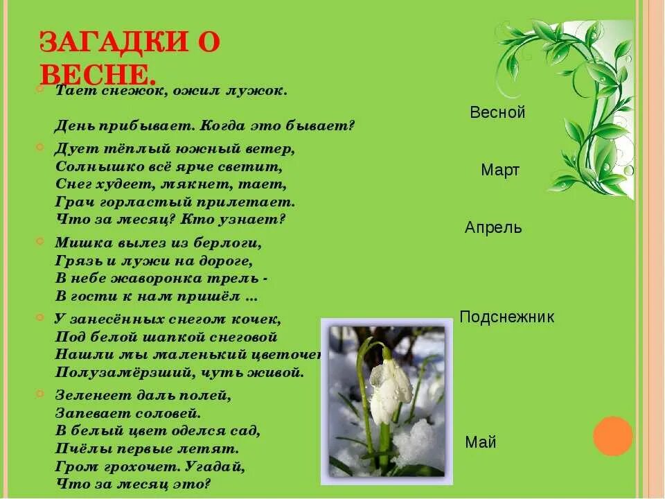 Сказка про весну для детей 4 5. Загадки про весну. Весенние загадки. Загадки про весну для детей. Детские загадки про весну.